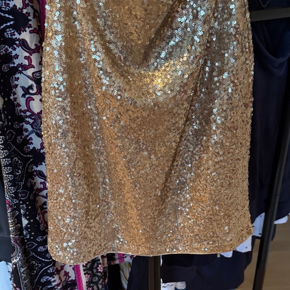 Gold Sequin Dress - Picture 4 of 9